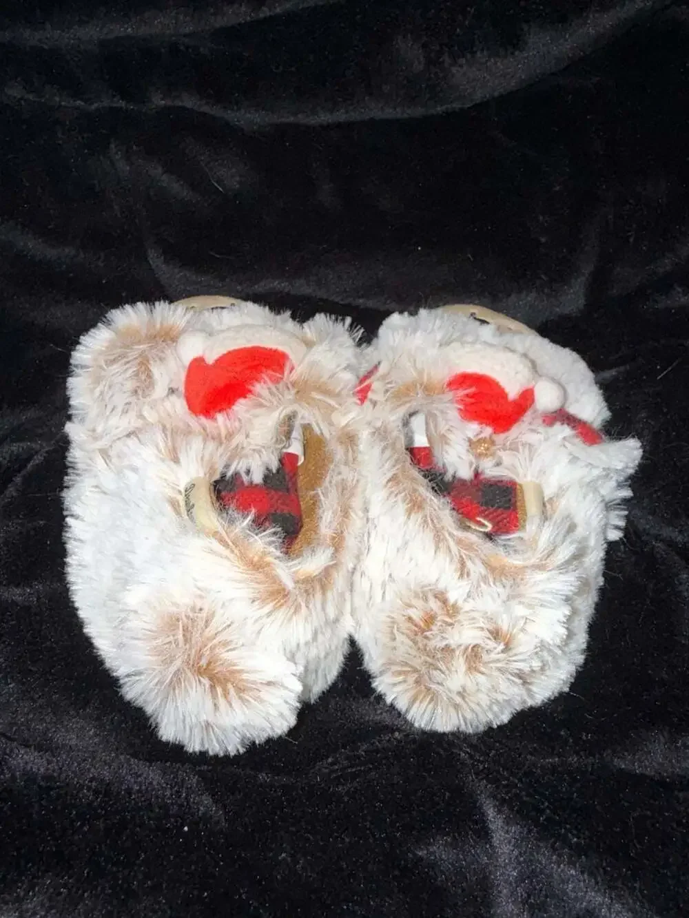 Dearfoams Kids Holiday Dog Slippers Size US 5-7